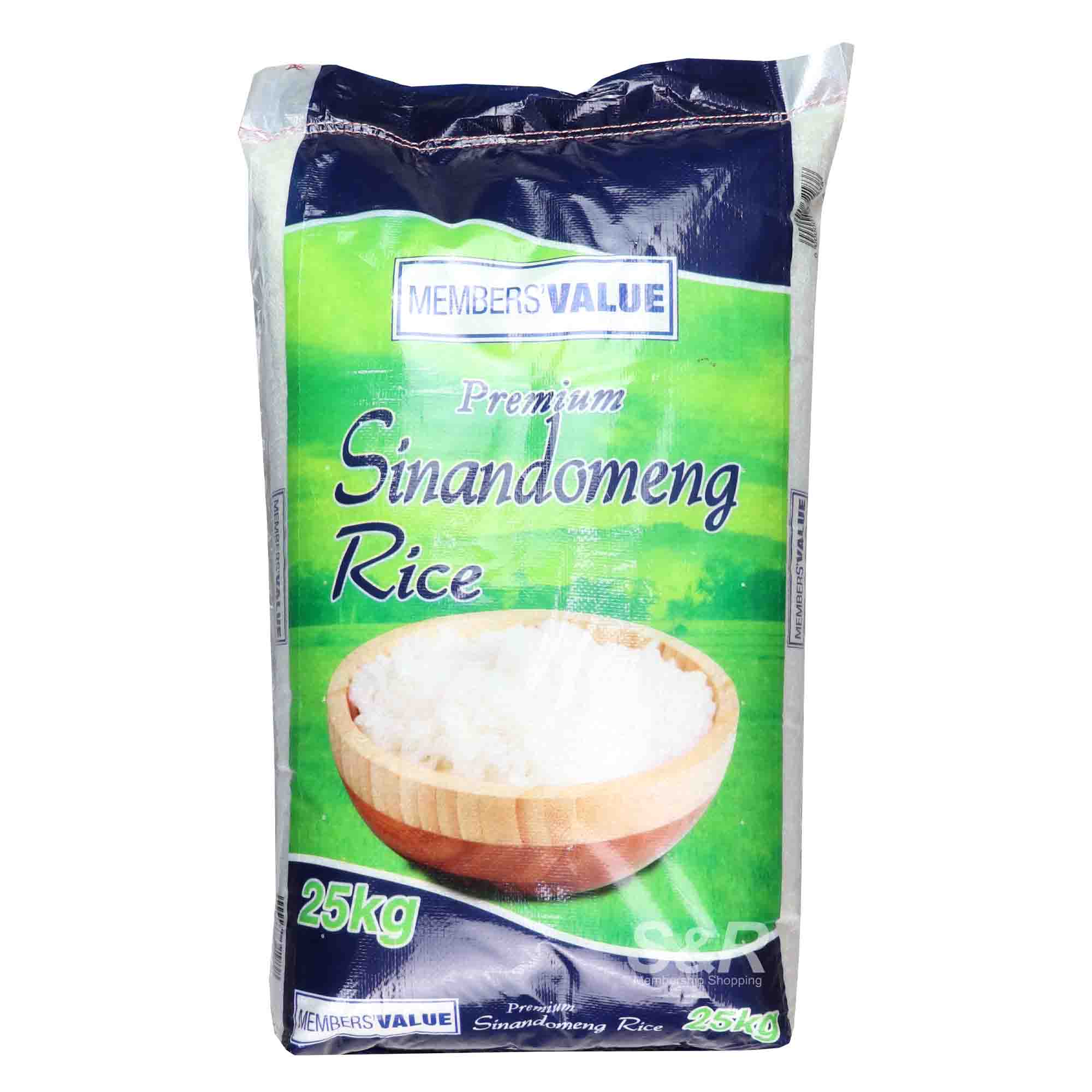 Members' Value Sinandomeng Premium Rice 25kg Members' Value Sinandomeng Premium Rice 25kg